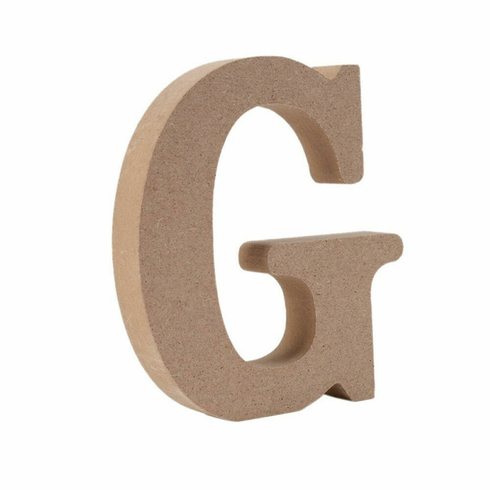 US 3.93'' A-Z Wooden Letters Alphabet Self Standing Wedding Party/Home/Decor Lot