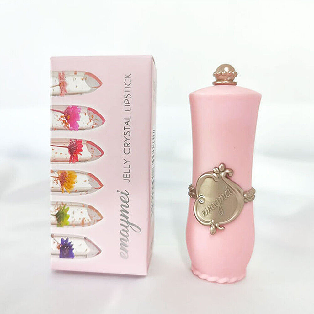 US Flower Lipstick Color Jelly Transparent Magic Changing Lip Temperature Change