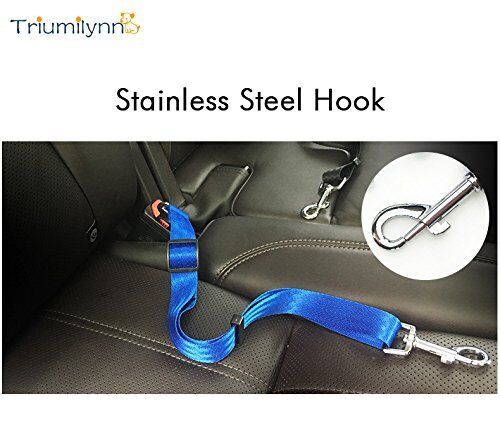 3 PCS Adjustable Pet Dog Cat Car Seat Belt Safety Leads Vehicle Seatbelt Harness