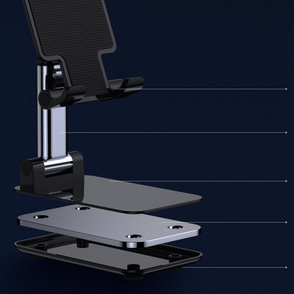 US 1-2 Adjustable Foldable Universal Phone Stand Desktop Holder Mount Anti-slip