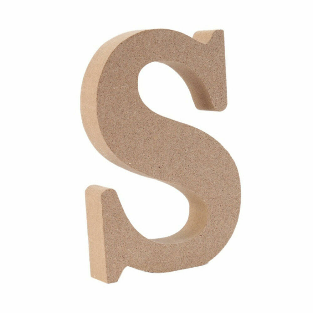 US 3.93'' A-Z Wooden Letters Alphabet Self Standing Wedding Party/Home/Decor Lot
