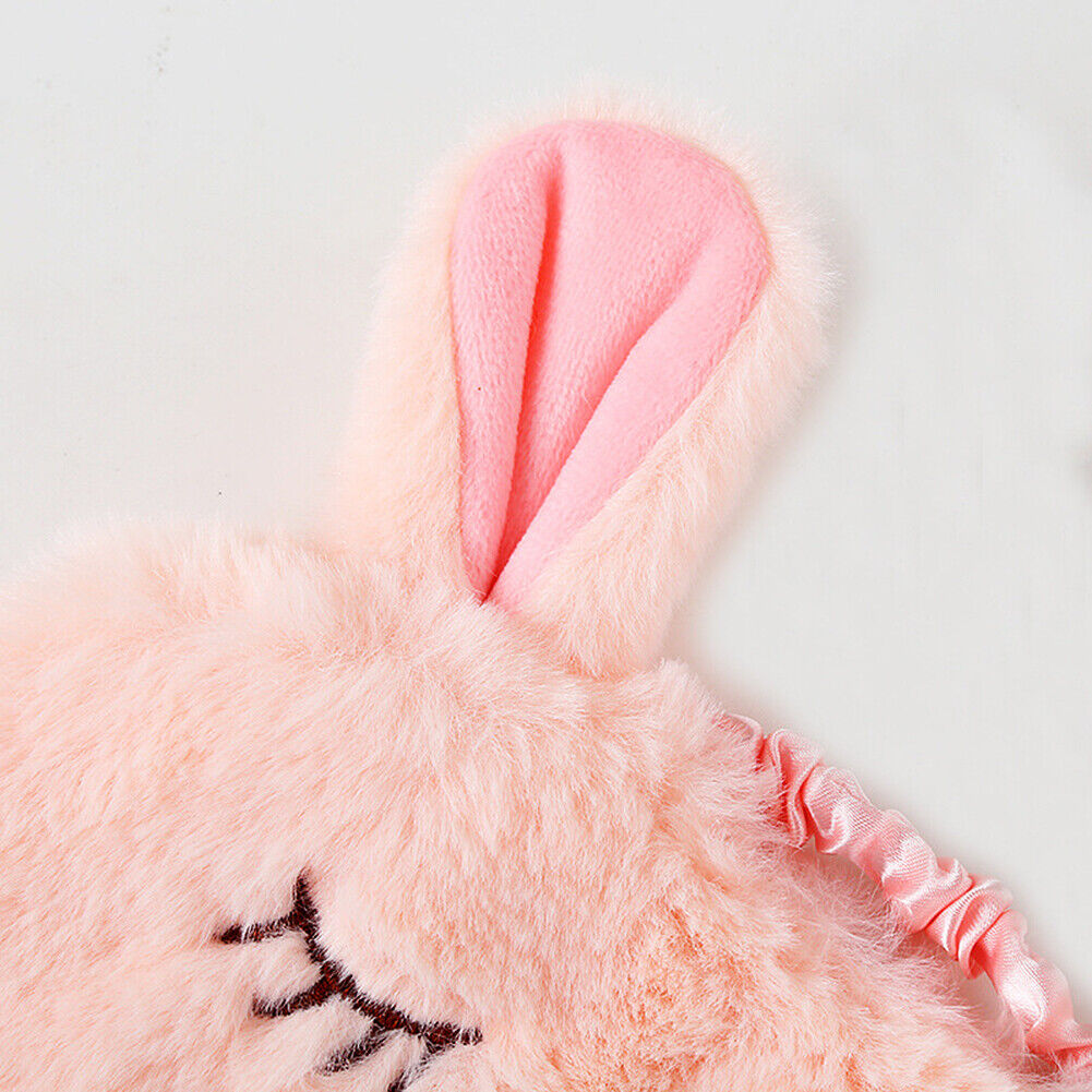 US Unicorn Animal Eye Mask Soft Plush Sleep Masks Sleeping Blindfold Traveling