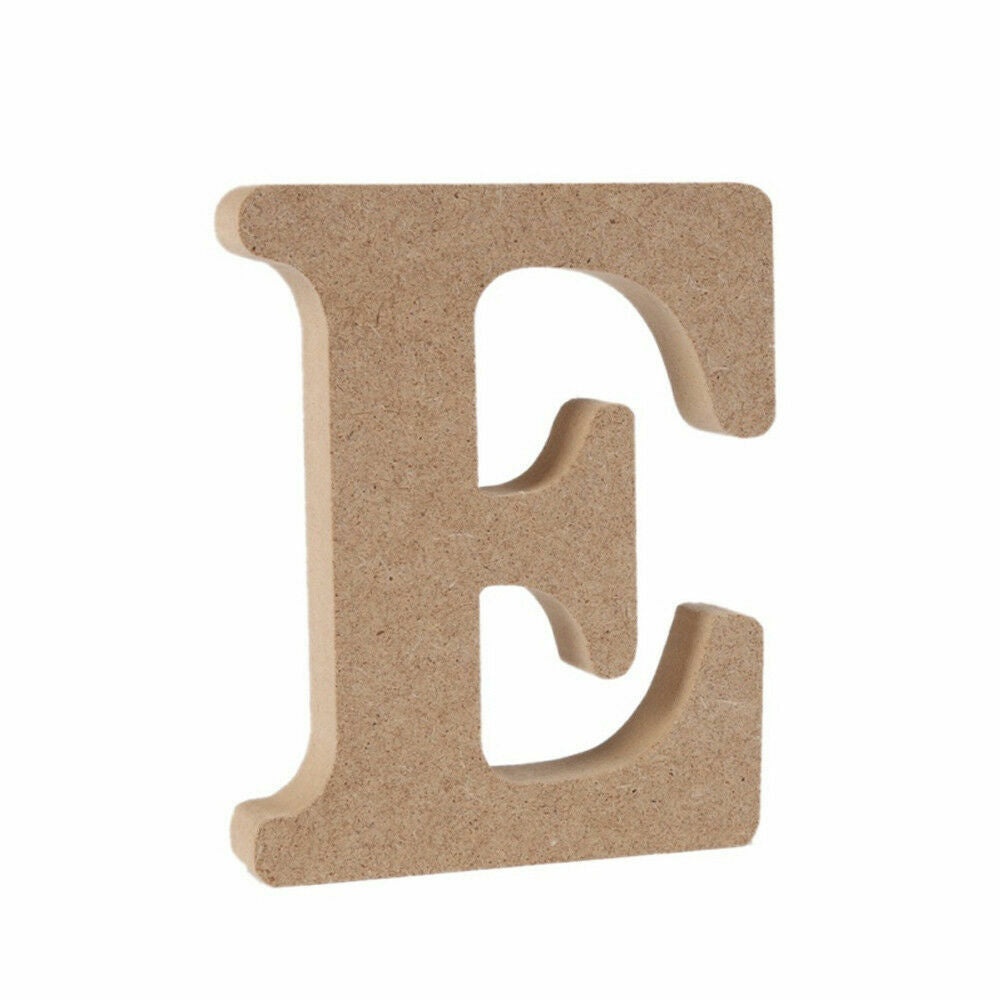 US 3.93'' A-Z Wooden Letters Alphabet Self Standing Wedding Party/Home/Decor Lot