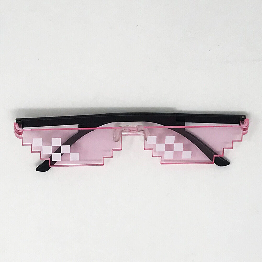 Thug Life Glasses Deal With It Sunglasses MLG Eyewear Unisex Meme Cool 8 Bit