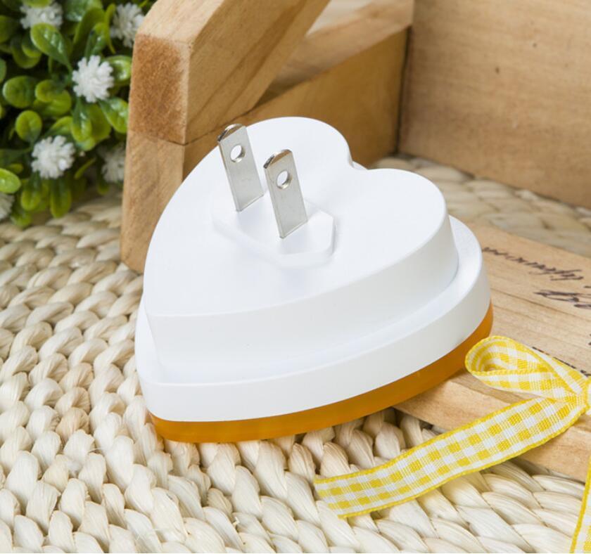 4~8 PCS Auto LED Light Induction Sensor Control Bedside Night Light In Wall Lamp