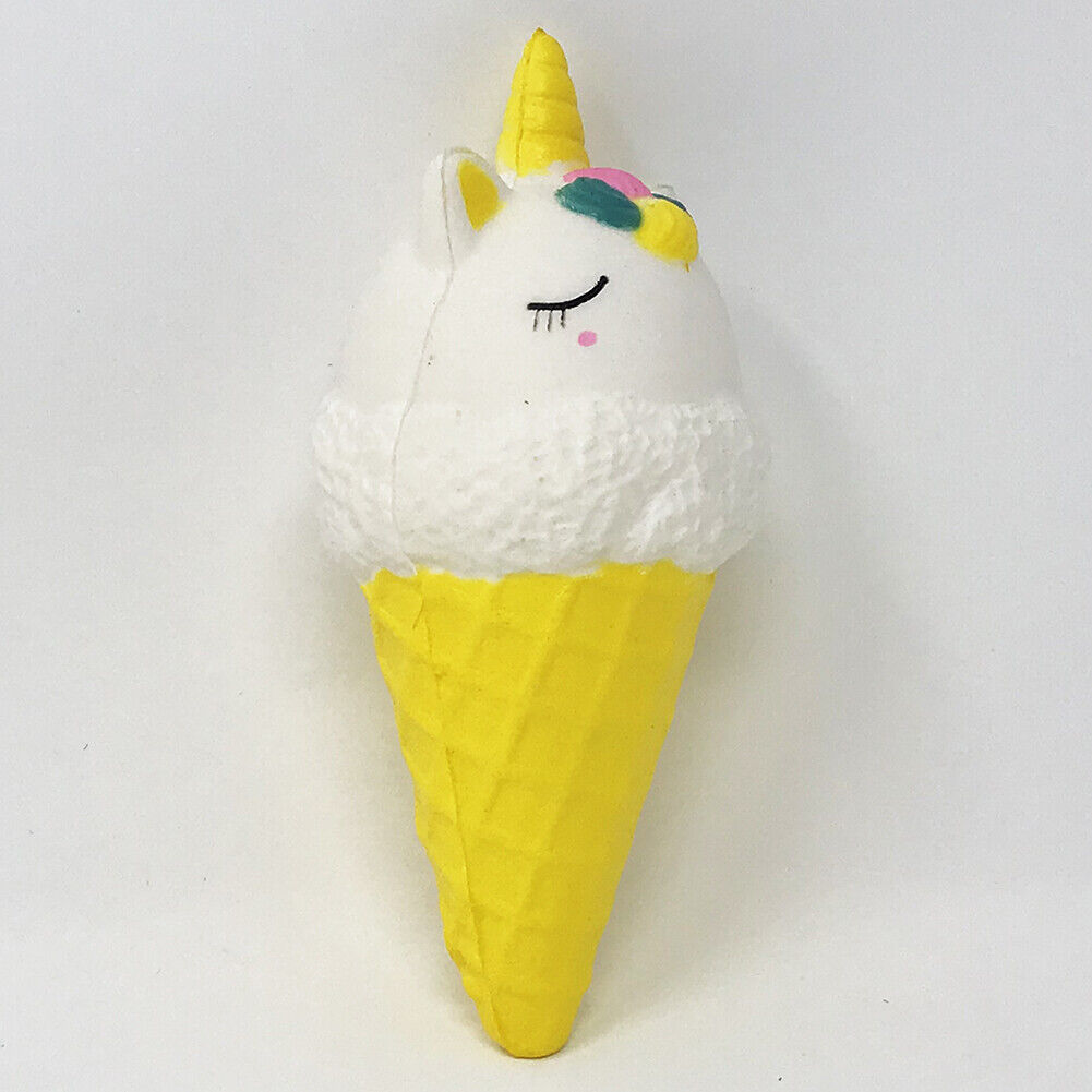 Jumbo Scented Icecream Unicorn Slow Rising Squishies Squeeze Stress Relieve Toys