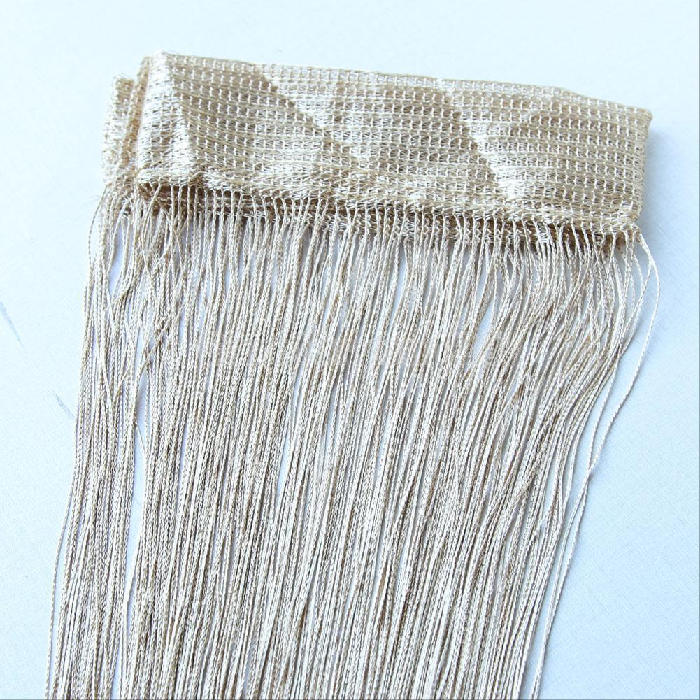 2 Pack Magik Line String Window Curtain Tassel Door Fringe Panel Room Divider