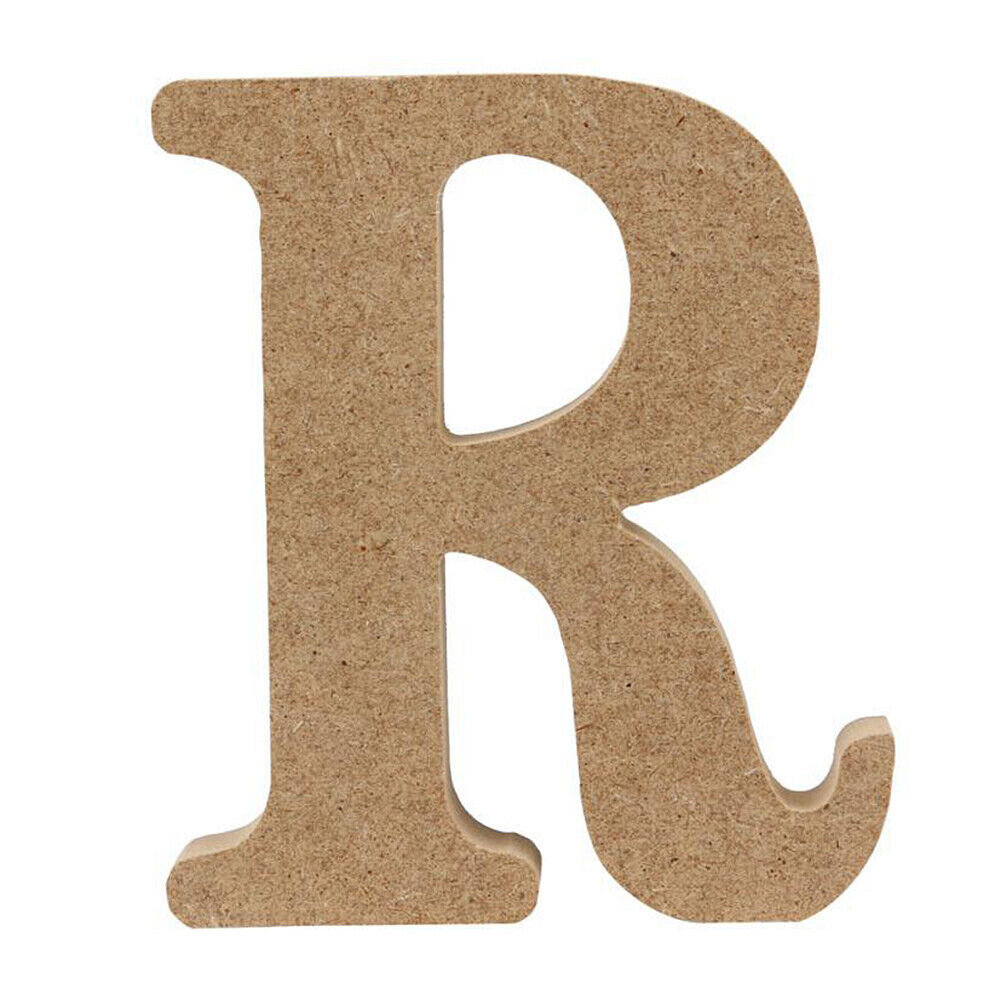 US 3.93'' A-Z Wooden Letters Alphabet Self Standing Wedding Party/Home/Decor Lot