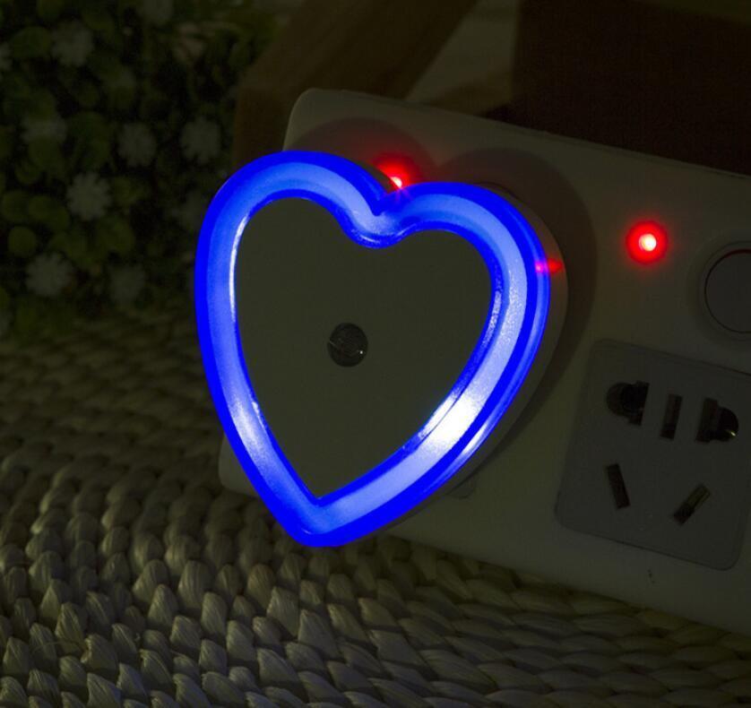 4~8 PCS Auto LED Light Induction Sensor Control Bedside Night Light In Wall Lamp