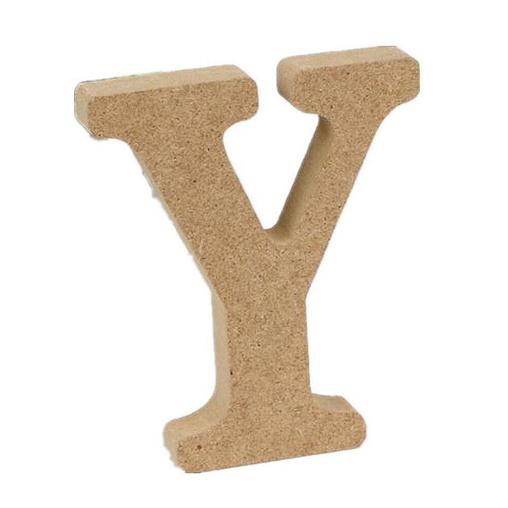 US 3.93'' A-Z Wooden Letters Alphabet Self Standing Wedding Party/Home/Decor Lot