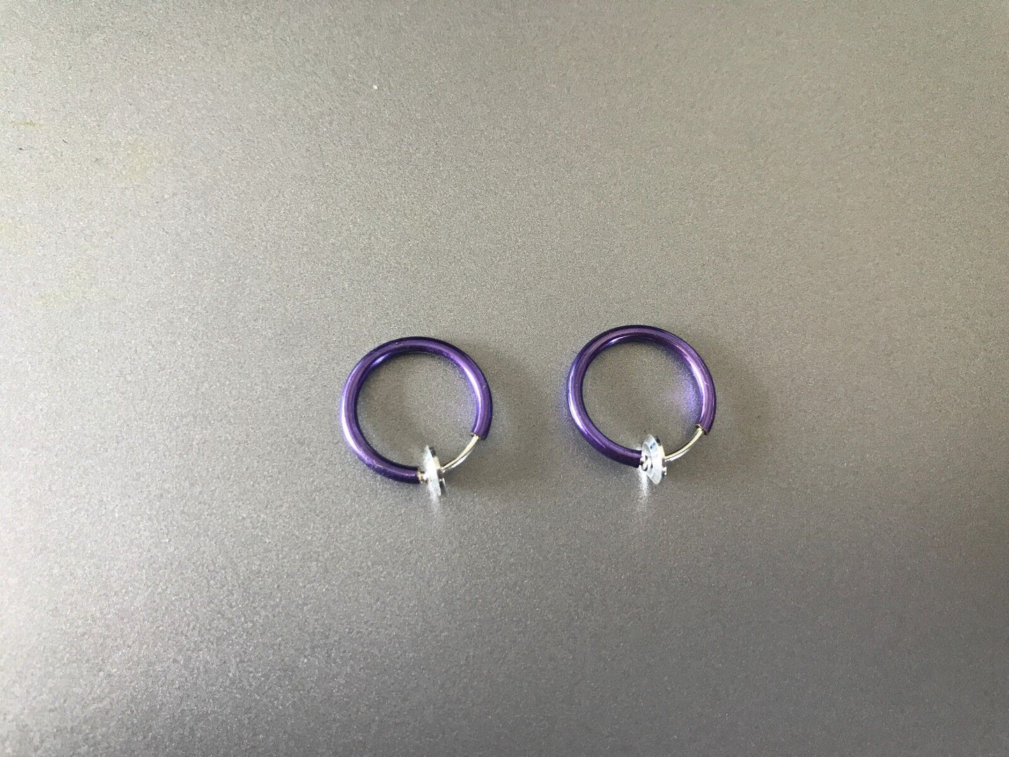 Clip-On Spring Action Non-Piercing Fake Septum Lip Cartilage Nose Tragus Ring
