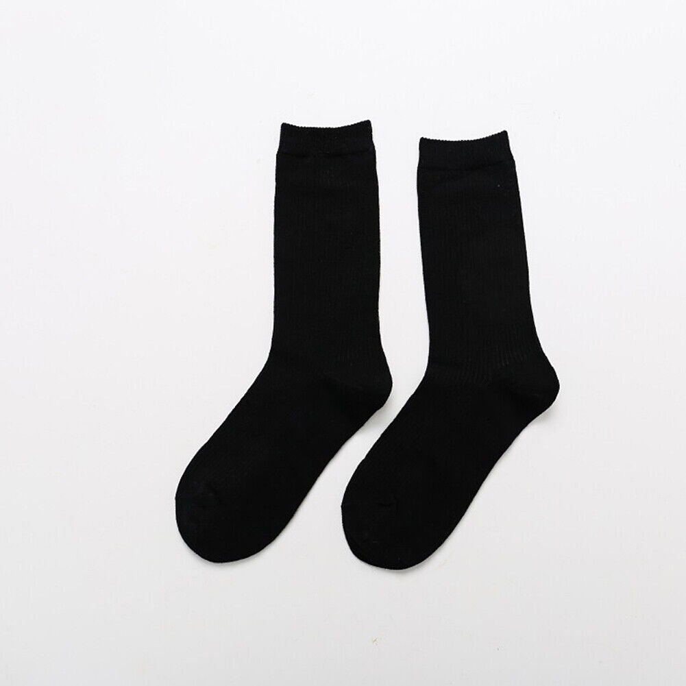US 7 Pairs Novelty Women Assorted Breathable Cute Korea Casual Cotton Crew Socks