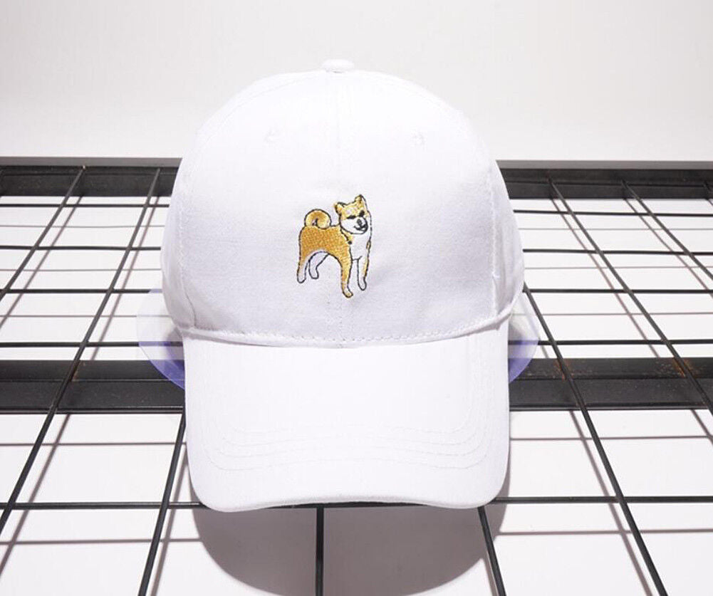 Shiba Inu Bulldog Baseball Trucker Golf Sports Adjustable Hats Hachiko Ball Caps