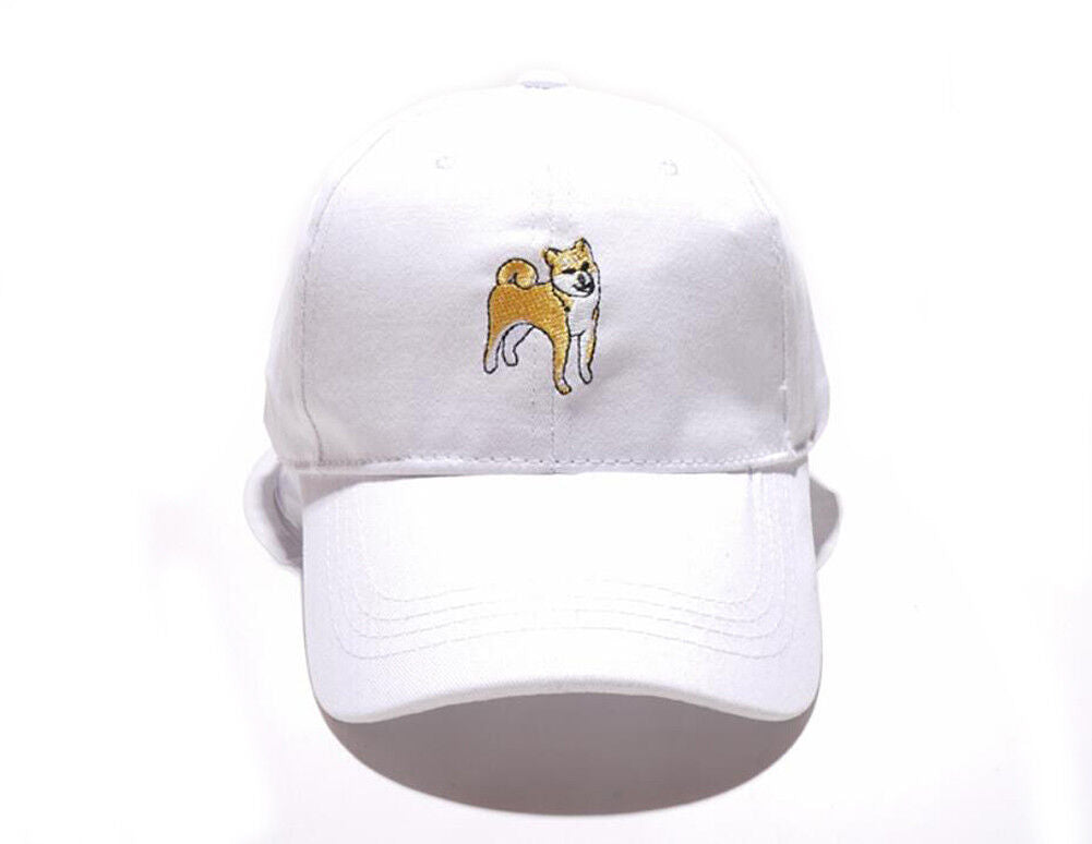Shiba Inu Bulldog Baseball Trucker Golf Sports Adjustable Hats Hachiko Ball Caps