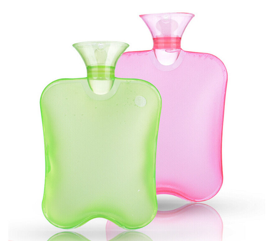 0.75L/750ML~1.0L/1000 ML PVC Rubber HOT WATER BOTTLE Bag WARM Heat/Cold Therapy