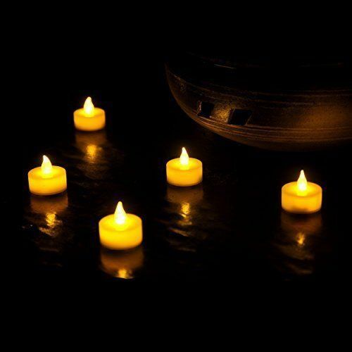Flameless LED Tealight Candles Tea Light Candle 24pcs Battery-powered LCL24