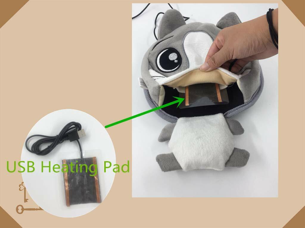USB Power Heating Heated Mouse Pad Hand Warmer 113 Degrees Fahrenheit Constant
