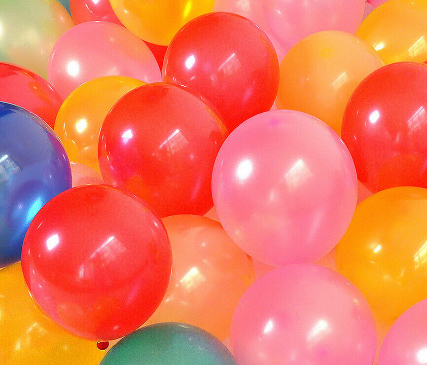 100pcs 10 inch Pearl Latex Colorful Thickening Wedding Party Birthday Balloon