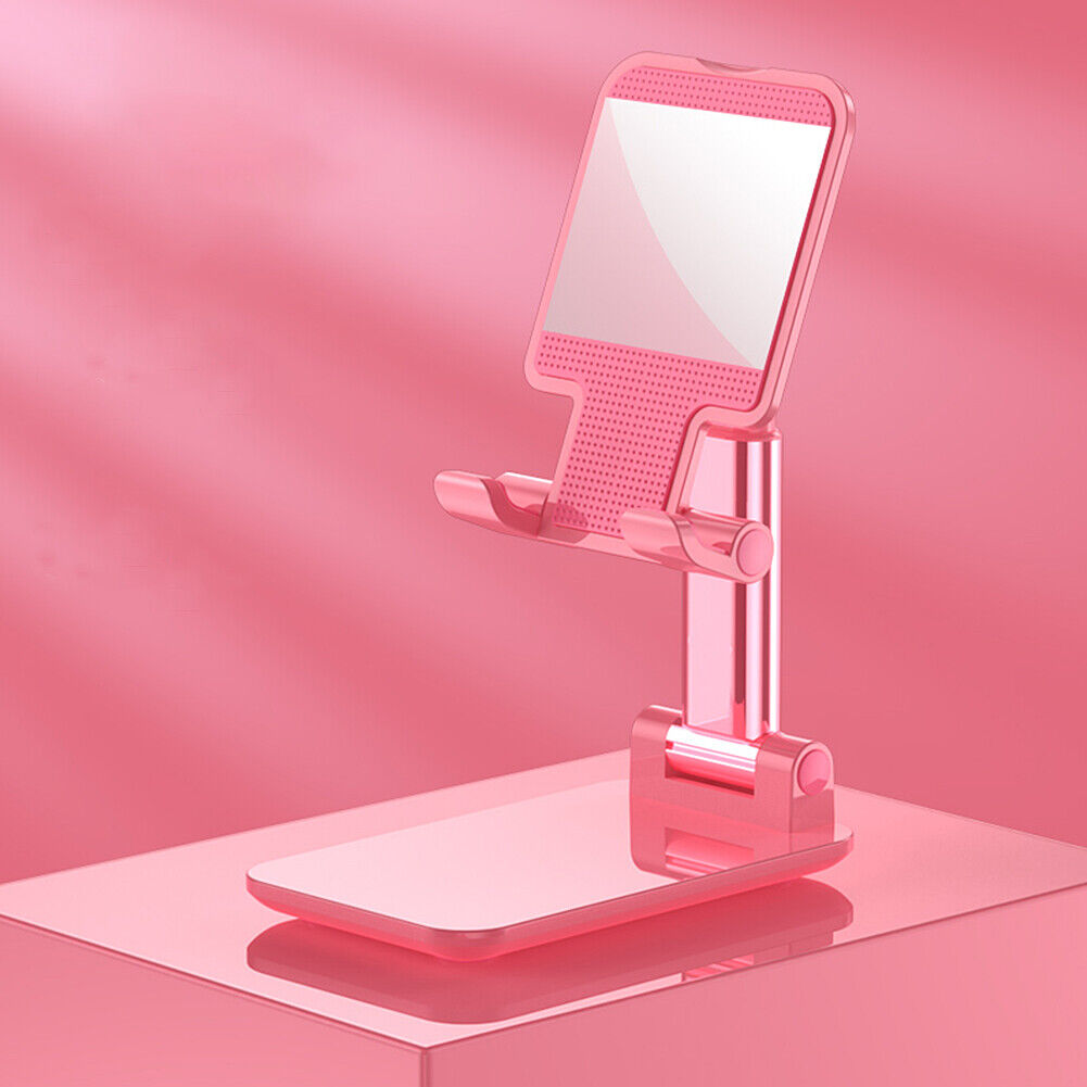 US 1-2 Adjustable Foldable Universal Phone Stand Desktop Holder Mount Anti-slip