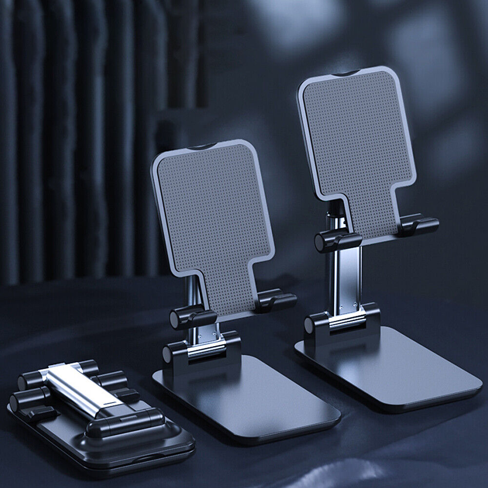US 1-2 Adjustable Foldable Universal Phone Stand Desktop Holder Mount Anti-slip