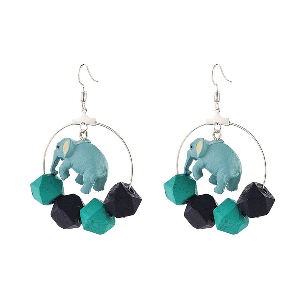 US Pom Pom Flower Balloon Daisy Vintage Heart Cat Star Fruit Earrings /Ear Clips