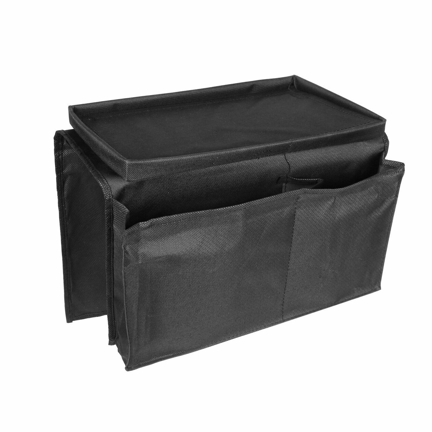 US 6 Pocket Sofa Arm Rest Organizer Caddy Couch Tray Remote Control Holder Table