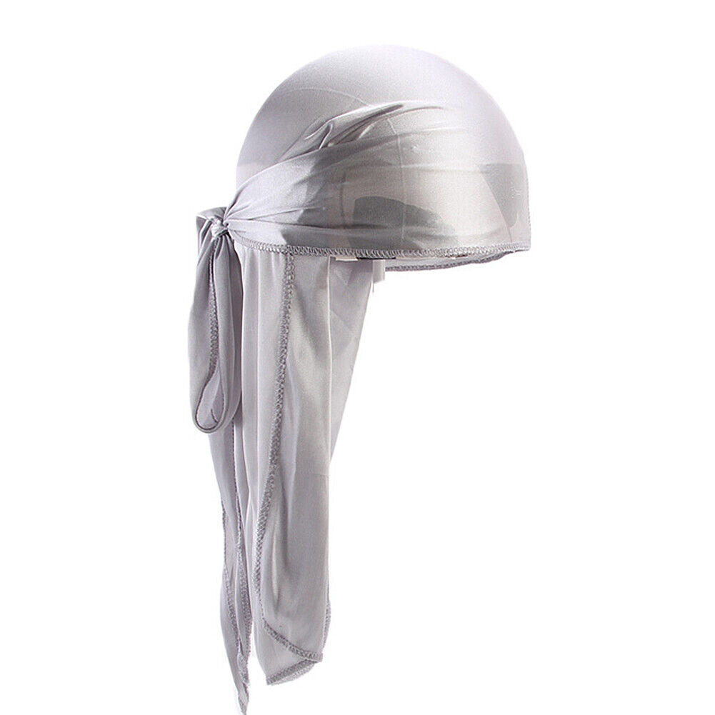 Men Women Turban Hat Pirate Doo Durag Headwear Comfortable Silk/Silky Feel Cap