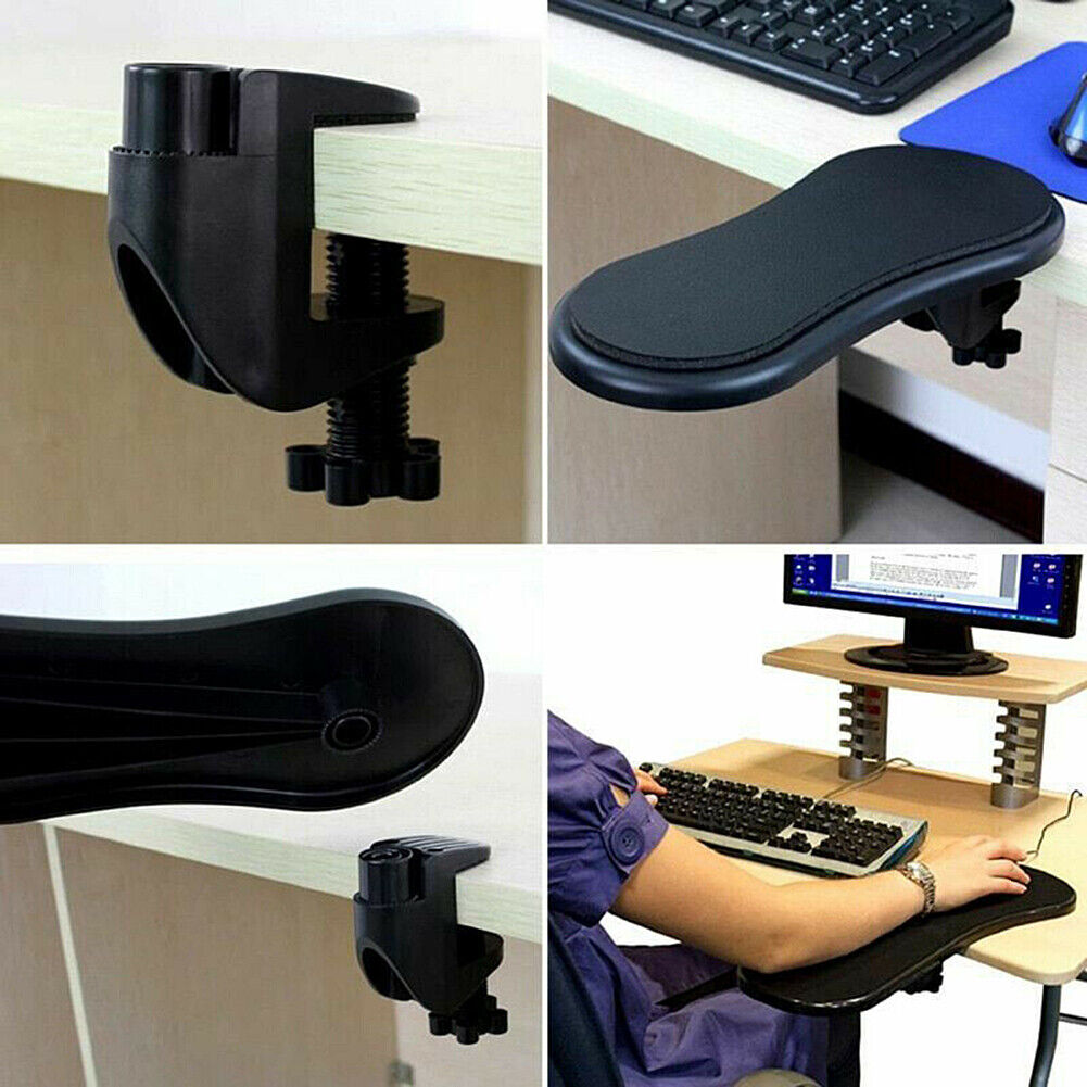 US Attachable Armrest Pad Desk Computer Table Arm Support Mouse Pads Arm Wrist