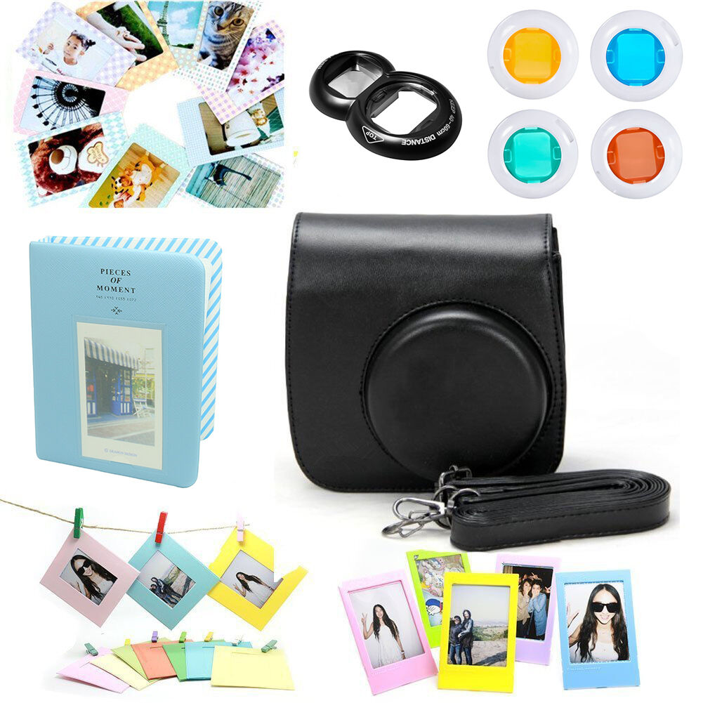 USA 7 in 1 Fujifilm Instax Mini 8 8+ 9 Instant Film Camera Accessories Bundles