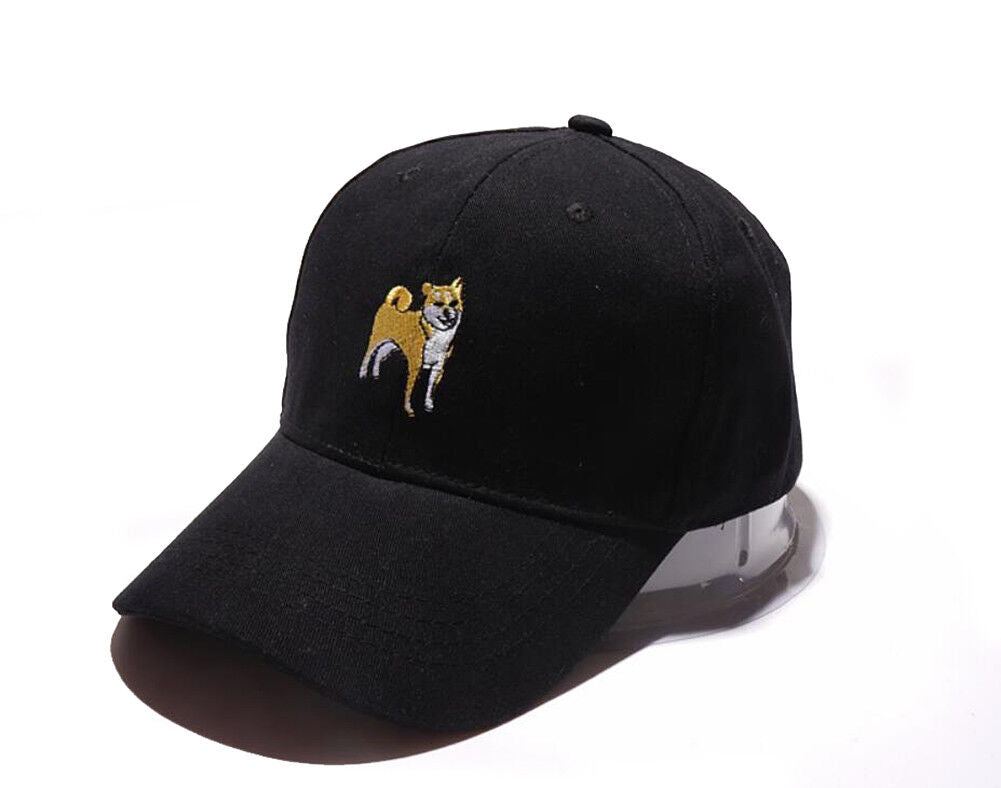 Shiba Inu Bulldog Baseball Trucker Golf Sports Adjustable Hats Hachiko Ball Caps