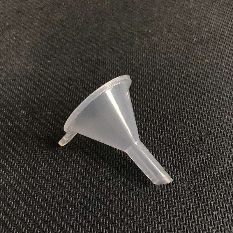 US 10~30pcs Small Plastic Perfume Diffuser Bottle Mini Liquid Oil Funnels Lab
