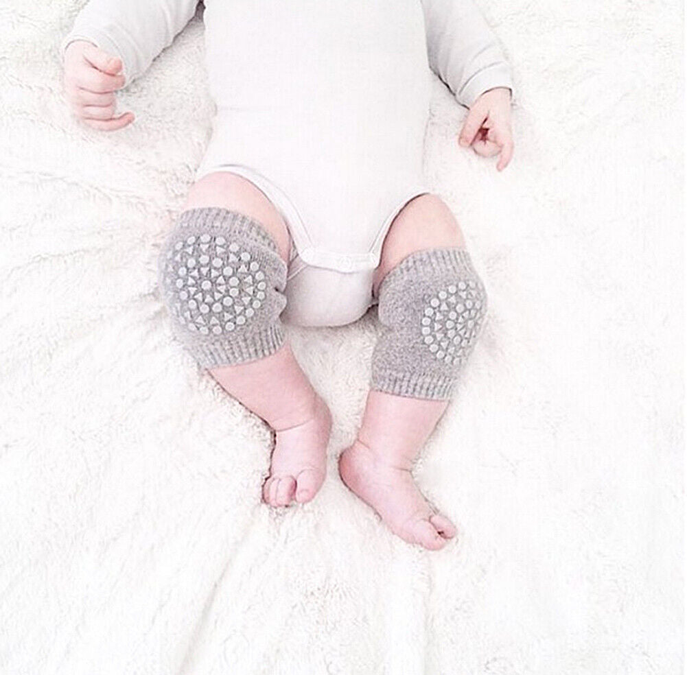 8~16 Pairs Baby Crawling Knee Pads Safety Anti-slip Walking Leg Elbow Protectors