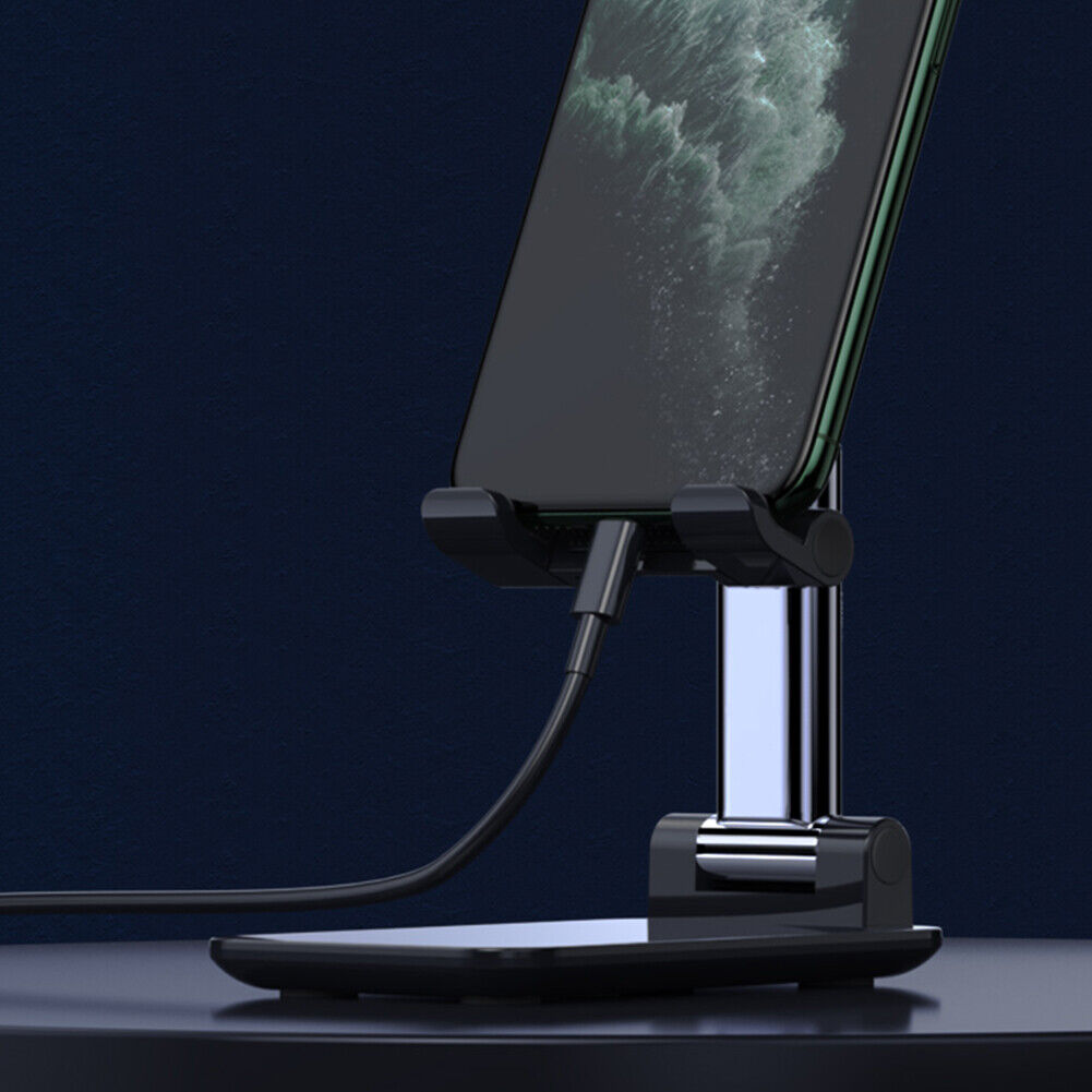 US 1-2 Adjustable Foldable Universal Phone Stand Desktop Holder Mount Anti-slip
