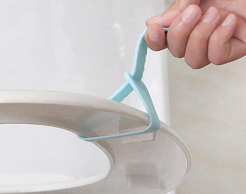 US 4 Pack Seat Cover Lifter Lift Handle Toilet Bathroom Avoid Touching Lid