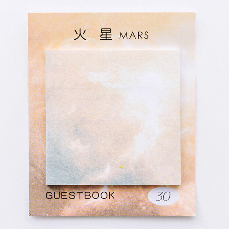 180 Sheet/6 Pads Planet Sticky Notes Self-Adhesive Notes Notepads Posted Writing