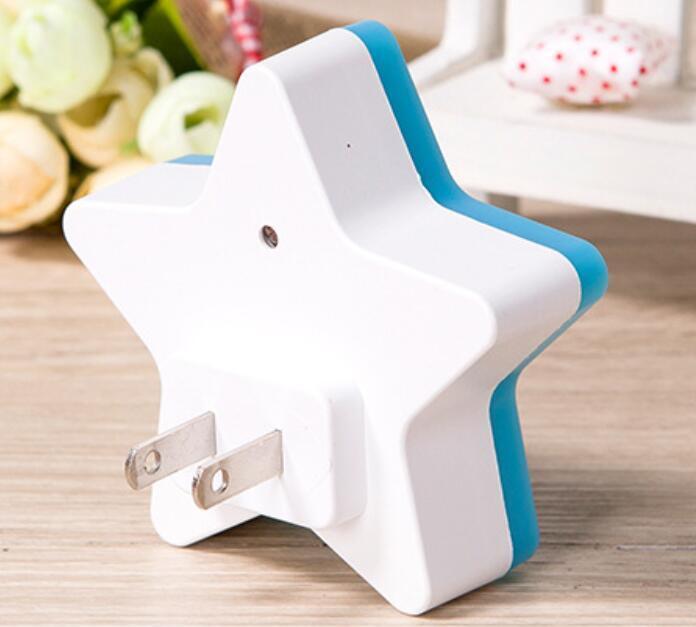 4~8 PCS Auto LED Light Induction Sensor Control Bedside Night Light In Wall Lamp
