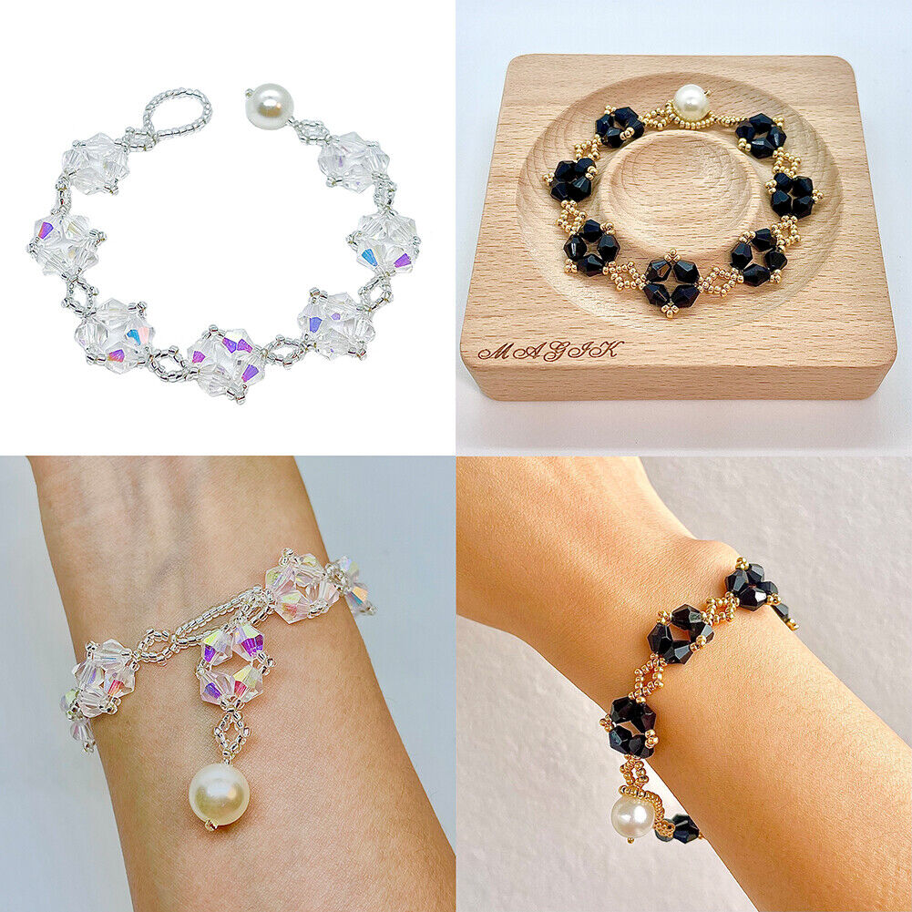 Magik 4-Petal Flower Floral Bracelet Elegant Light Luxury Adjustable Made in USA