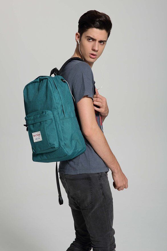 HotStyle College Backpack Fits 15.6-inches Laptop Waterproof School Bookbag
