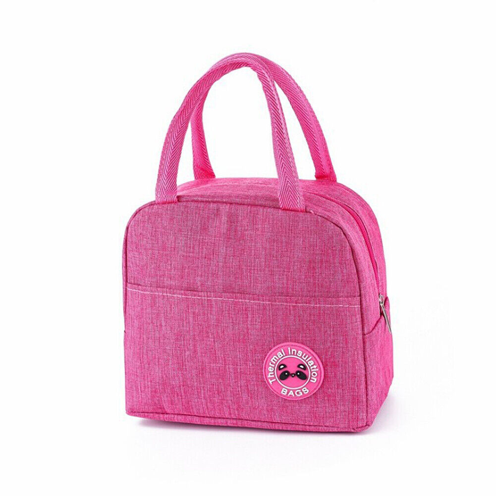 US Portable Insulated Lunch Bag Bento Box Cooler Tote for Kids Adult Men Women