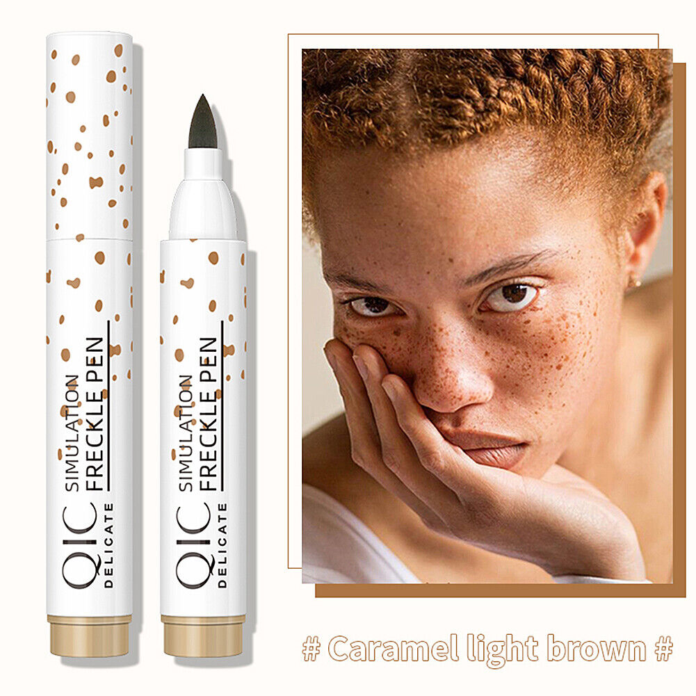 US 1-2Pc Faux Freckle Pen Natural Waterproof Longlasting Soft Dot Sunkissed Skin