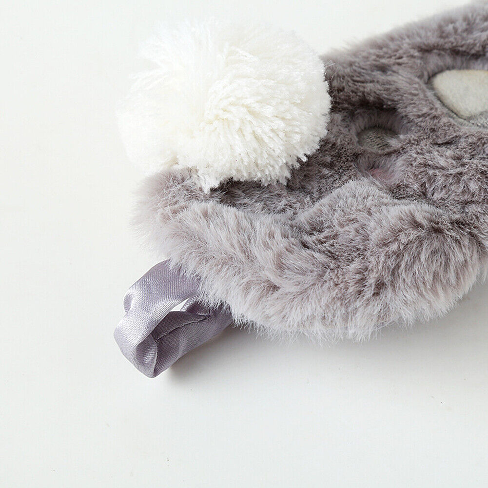 US Unicorn Animal Eye Mask Soft Plush Sleep Masks Sleeping Blindfold Traveling