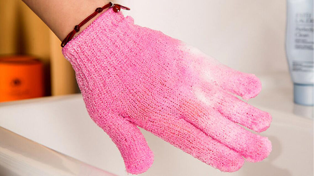 US 6~24 PCS Exfoliating Spa Bath Gloves Shower Soap Clean Hygiene Wholesale Lots