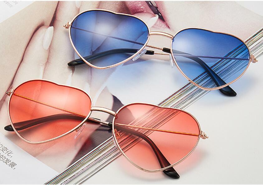 US Women Lovely Heart Shape Sunglasses Halloween Cat Eye Retro Sun Glasses UV400