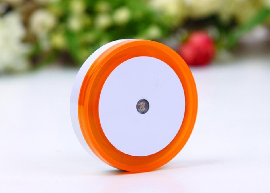 4~8 PCS Auto LED Light Induction Sensor Control Bedside Night Light In Wall Lamp