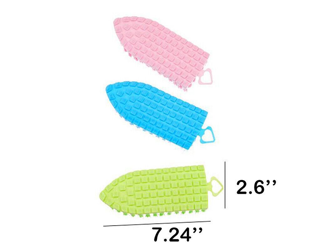 US 3-6 Pack Bendable Stiff Bristles Heavy Duty Scrub Brush Cleaning Sink Stove