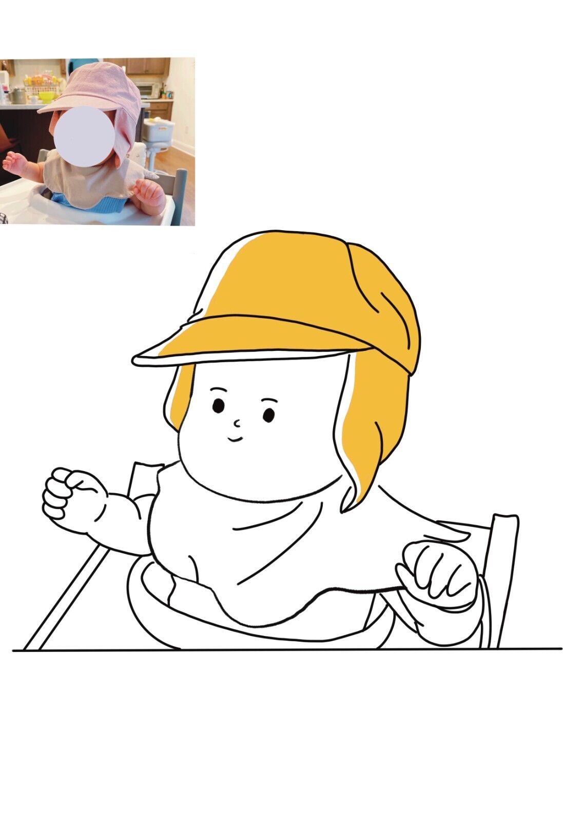 Custom Normcore Drawing Line Drawing From Photo Profile Picture Digital Delivery