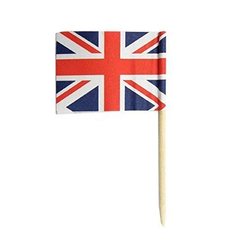 100-200 Pack Nation Flag Picks Party Accessory National Day Soccer Event Cake