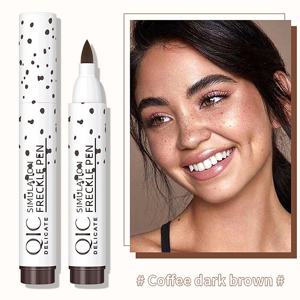US 1-2Pc Faux Freckle Pen Natural Waterproof Longlasting Soft Dot Sunkissed Skin