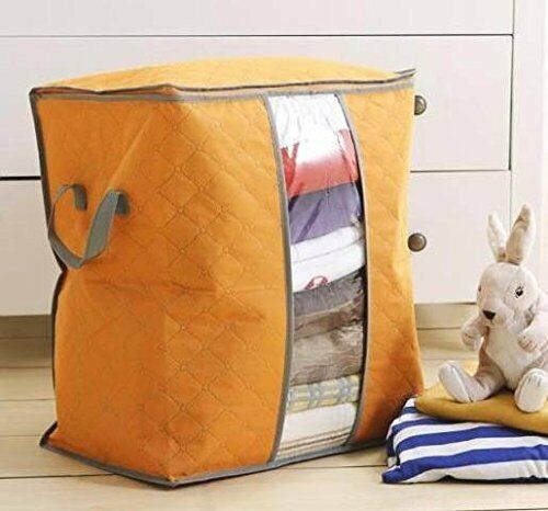 US Anti Dust Large Storage Bag Clothes Quilt Blanket Storage Sort Home Organizer
