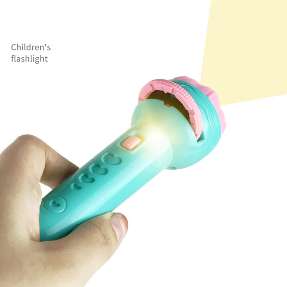 US Slide Projector Flashlight Children's Projection Light Toy Holiday Education